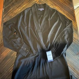 Worth New York jersey knit belted dress